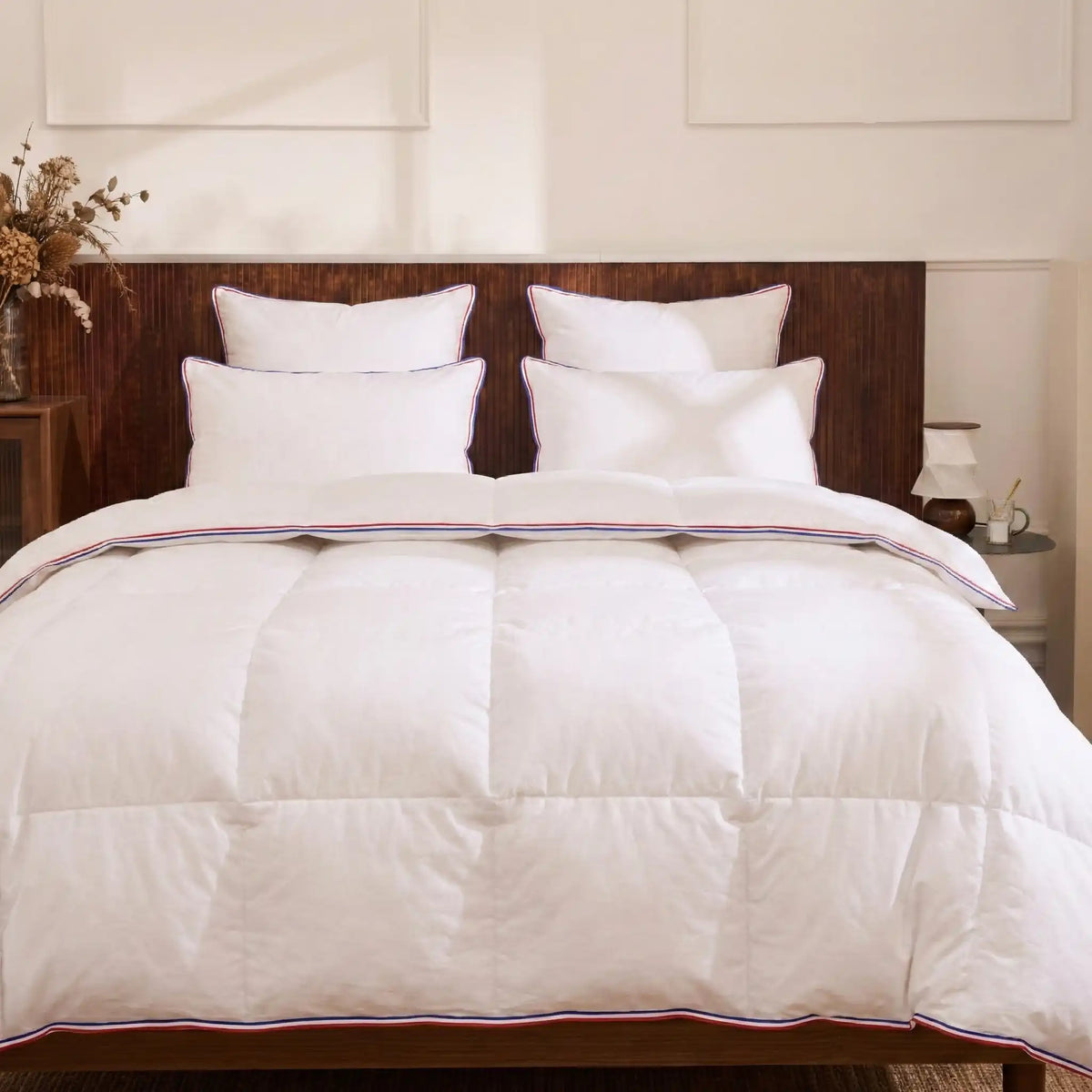 Pack couette + 2 oreillers fibres