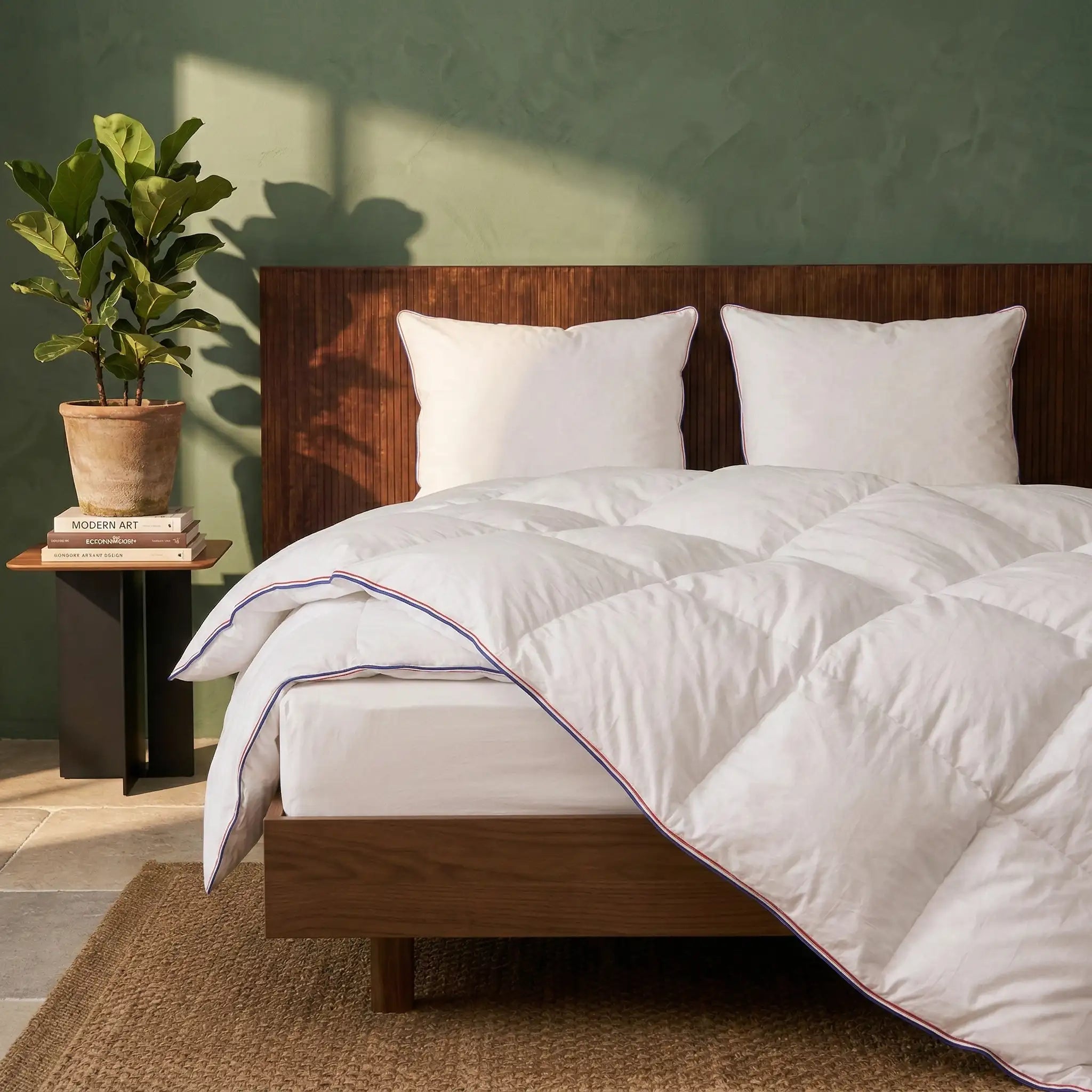 Pack couette + 2 oreillers fibres